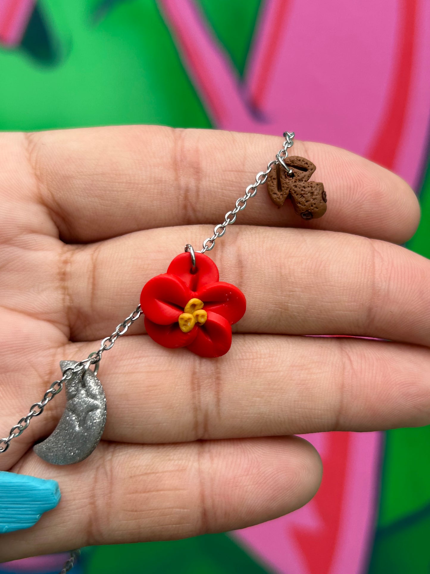PR Charm Necklace