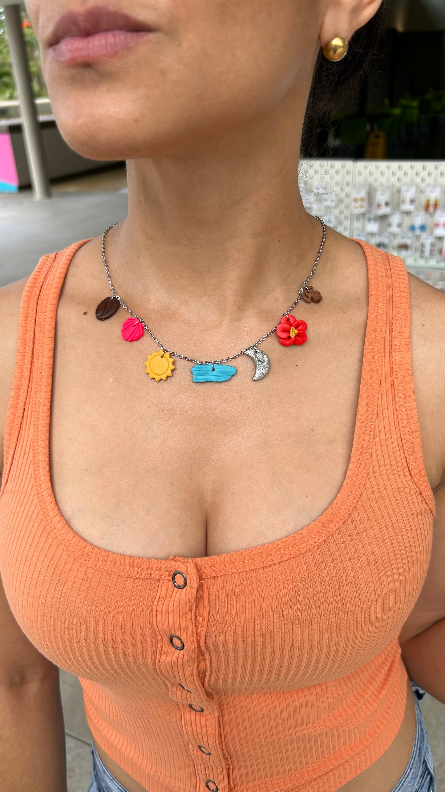 PR Charm Necklace