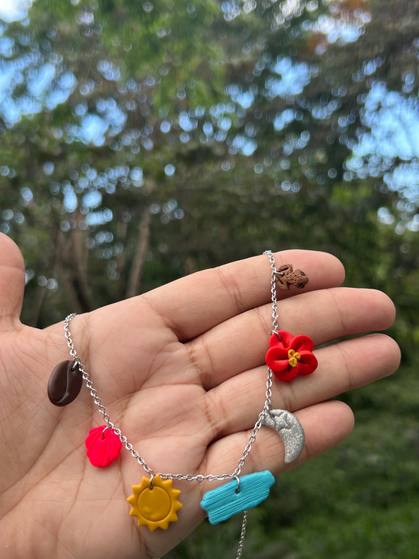 PR Charm Necklace