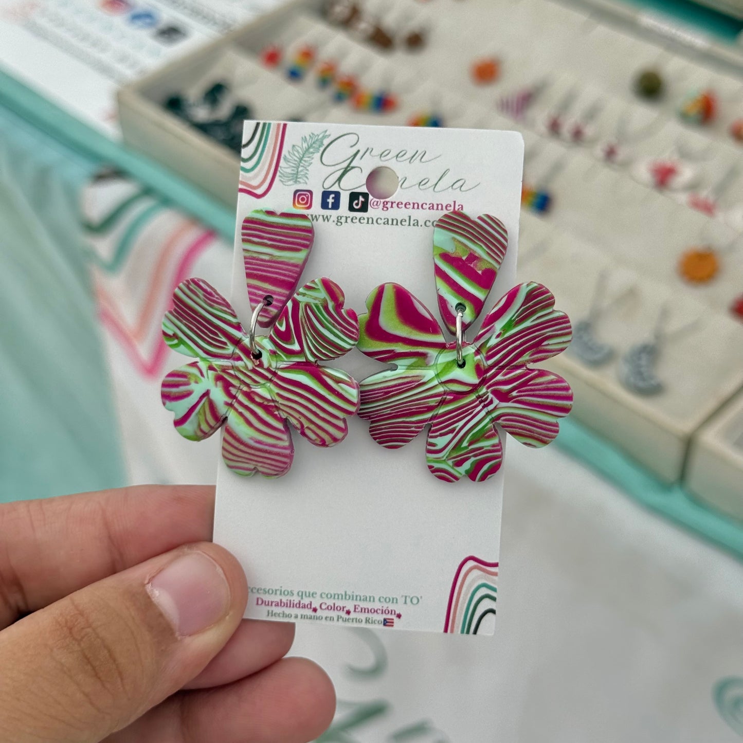 Zebra flower