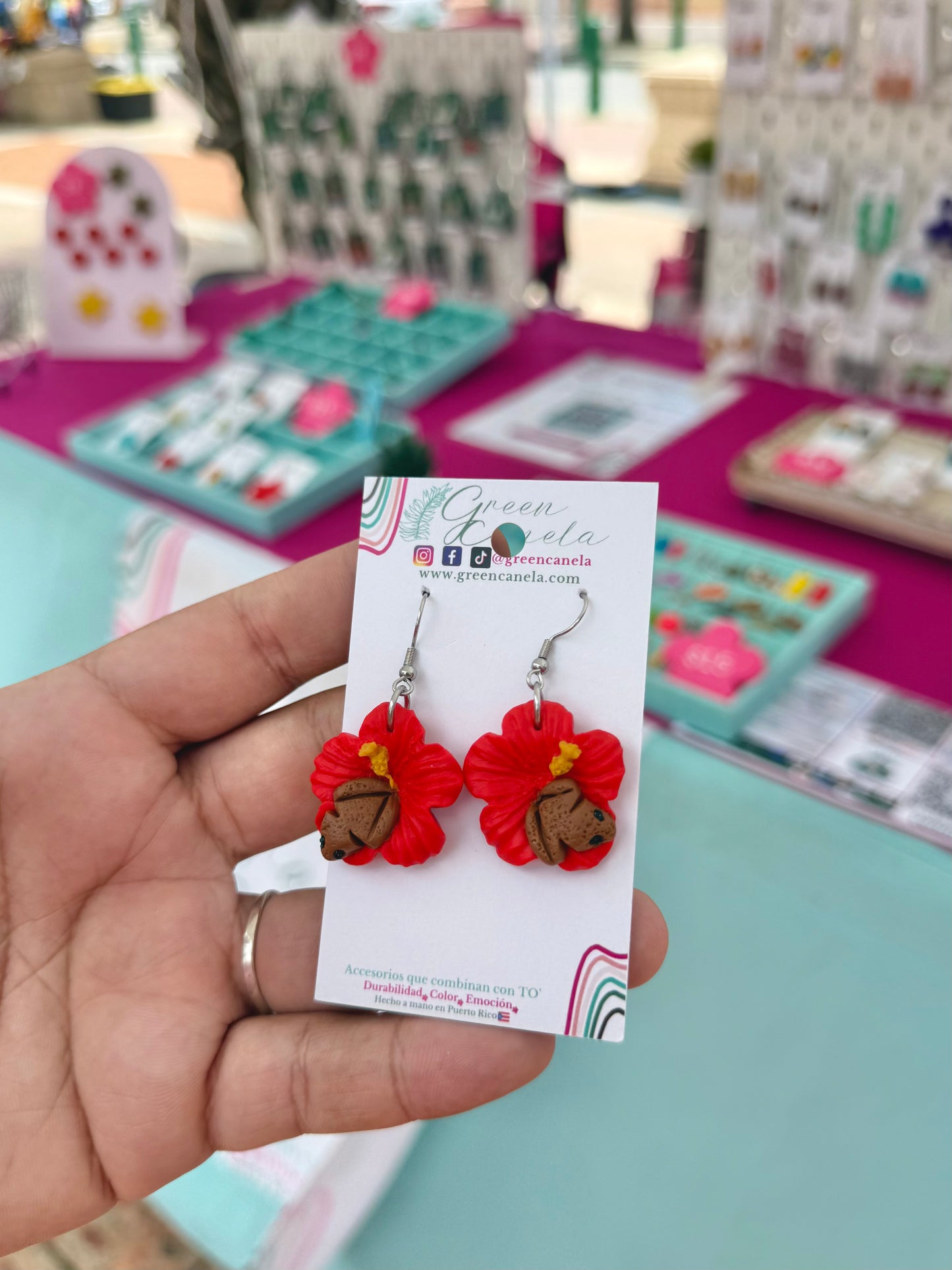 Flor de Maga y Coquí