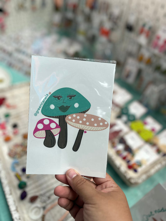 Sassy Fungi print