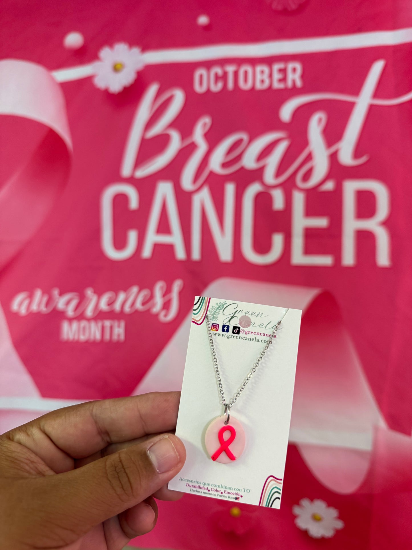 Lazo Rosa Cáncer de Seno